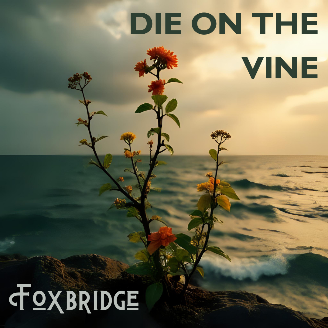 'Die On The Vine' Single Cover Art - Foxbridge | Acoustic Folk-Pop Duet